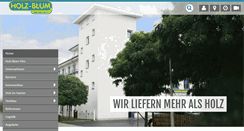 Desktop Screenshot of holz-blum.com